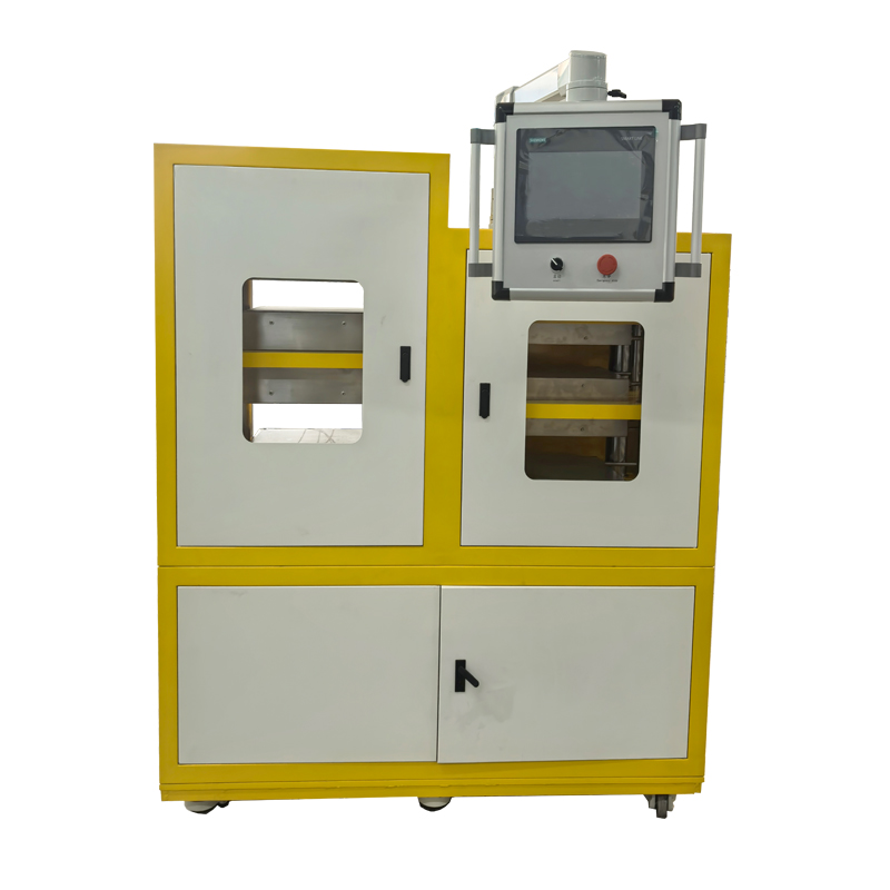 100噸平板硫化機 雙工位限性降溫